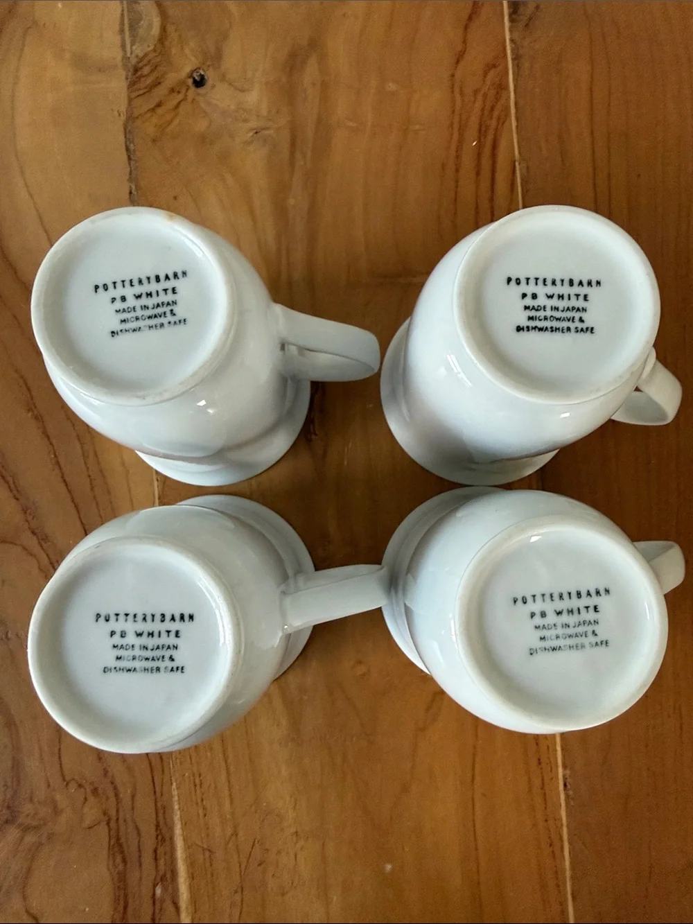 Pottery Barn PB White Porcelain 4 1/2